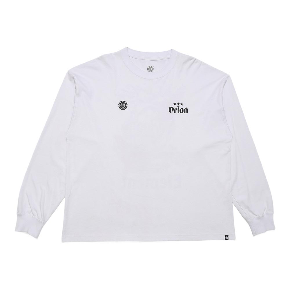 ELEMENT × ORION ザ・ドラフト缶ロンT　パウダーブリーチ