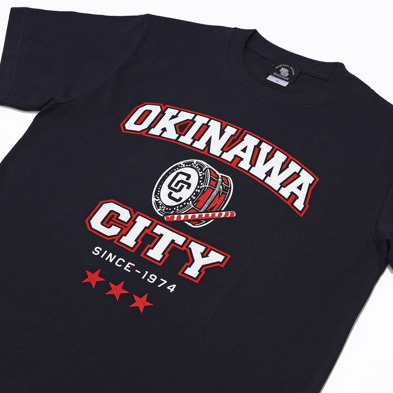 OKINAWA CITY Eisa Tシャツ 【ORION×REPRESENT OKINAWA】（カラー：ネイビー）