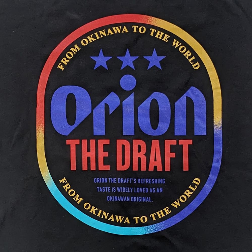 オリオン ザ・ドラフト缶 Tシャツ New （カラー：ブラック