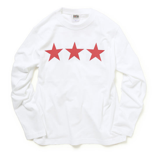 オリオン三ツ星ロゴ ロングスリーブTシャツ
