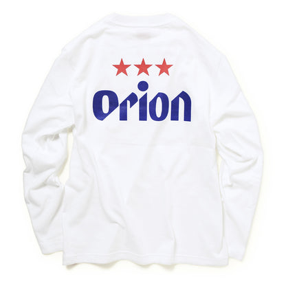 オリオン三ツ星ロゴ ロングスリーブTシャツ