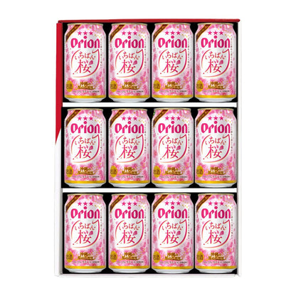 【季節限定】 オリオン いちばん桜 ギフトセット（いちばん桜350ml×12缶）2026