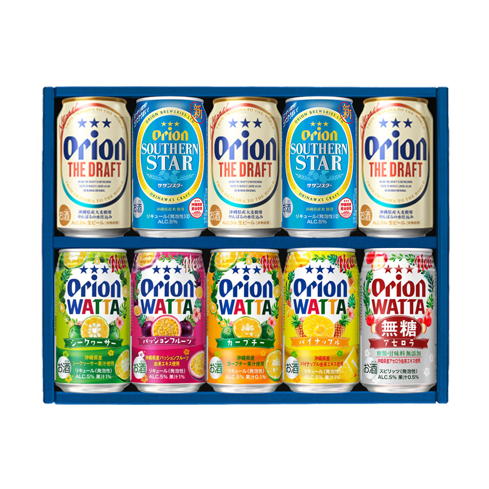 【父の日ギフト】 沖縄素材を味わうビール＆チューハイ父の日ギフト2026（350ml 7種10缶・父の日専用ジャケット・メッセージカード付）