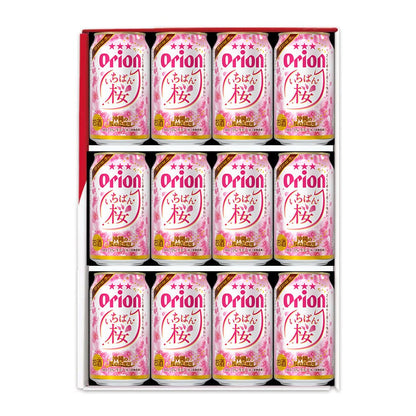 オリオン いちばん桜 ギフトセット（いちばん桜350ml×12缶）2025
