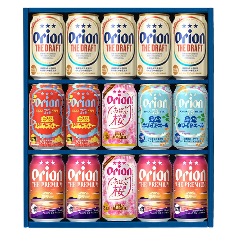 Orion】 いちばん桜 & THE DRAFT 350ml 6缶パック オリオン いちばん桜