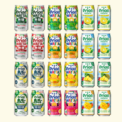 オリオン 定番チューハイ 全部飲み比べアソート（350ml 12種・24缶入）