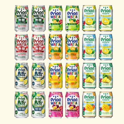 オリオン 定番チューハイ 全部飲み比べアソート（350ml 12種・24缶入）