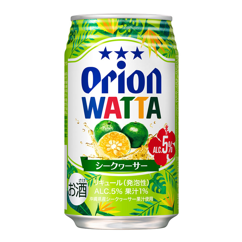 WATTA シークヮーサー350ml 24缶入