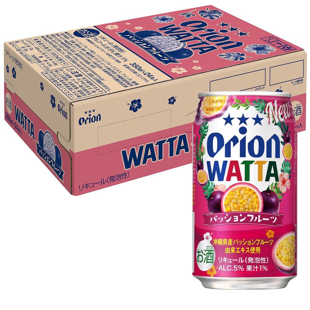 WATTA パッションフルーツ 350ml 24缶入