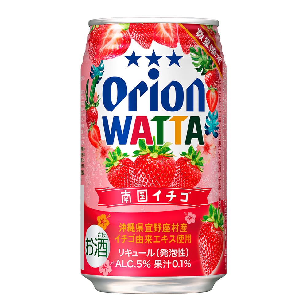 【数量限定】 WATTA 南国イチゴ 350ml 24缶入