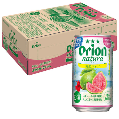 【数量限定】natura 南国グァバ 350ml 24缶入