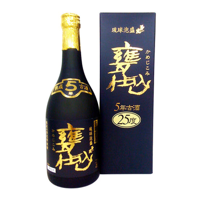 琉球泡盛『甕仕込（かめじこみ）』5年古酒 25度　720ml
