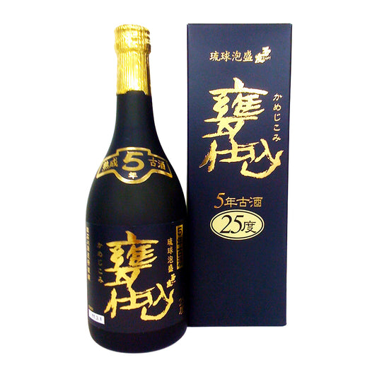 琉球泡盛『甕仕込（かめじこみ）』5年古酒 25度　720ml