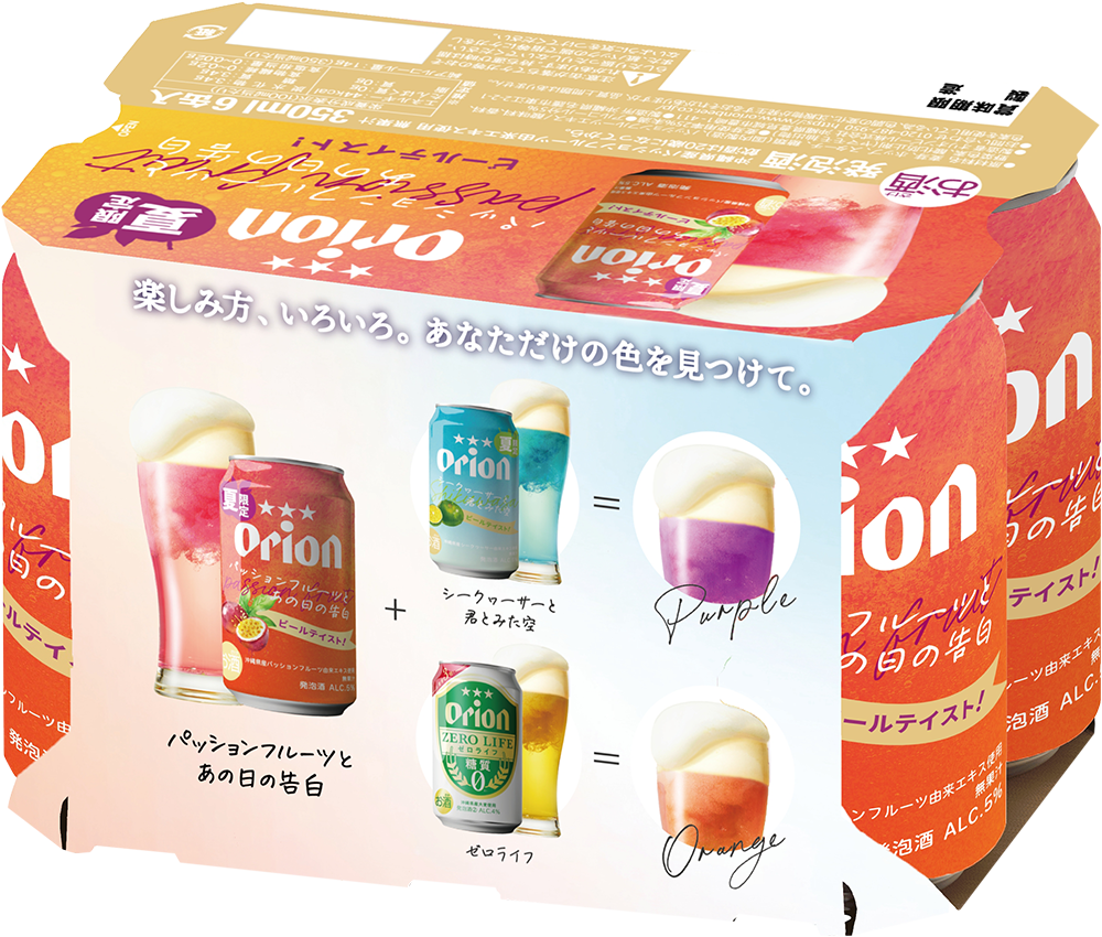 オリオン パッションフルーツとあの日の告白 350ml 24缶入（6缶パック×4）