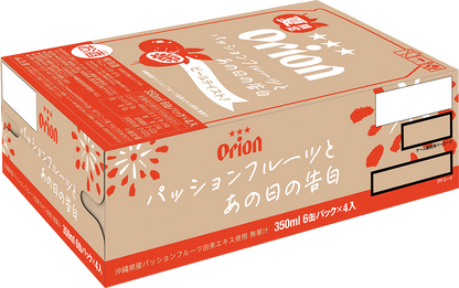 オリオン パッションフルーツとあの日の告白 350ml 24缶入（6缶パック×4）