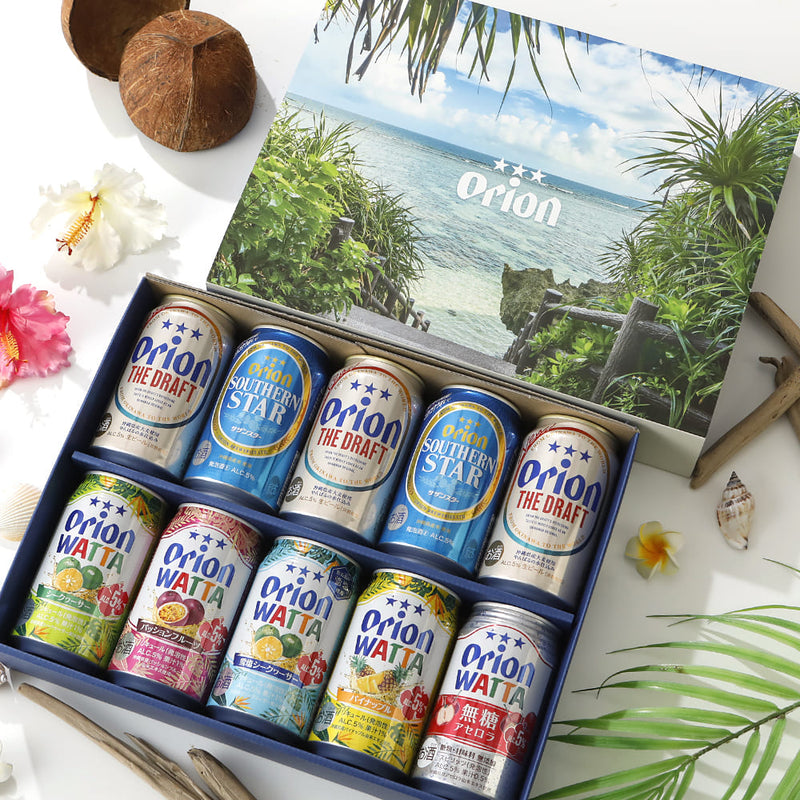 沖縄素材を味わうビール＆チューハイ お中元ギフト2025（350ml 7種10缶・専用ジャケット付）