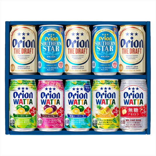 沖縄素材を味わうビール＆チューハイ ギフト（350ml 7種10缶）