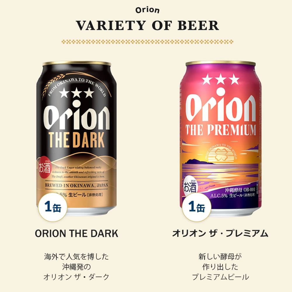 限定】オリオンビール ビールオールスター飲み比べ8種12缶セット