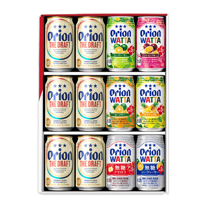 ザ・ドラフト＆WATTA詰合せギフトセット（ザ・ドラフト350ml×6缶、WATTA350ml6種×各1缶）
