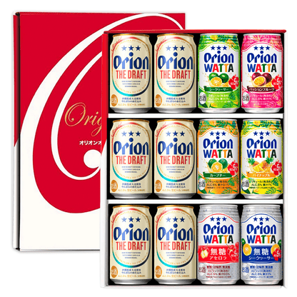 ザ・ドラフト＆WATTA詰合せギフトセット（ザ・ドラフト350ml×6缶、WATTA350ml6種×各1缶）