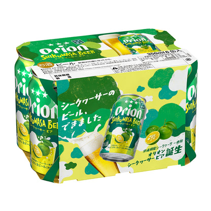 オリオン SHIKUWASA BEER 350ml 24缶入（6缶パック×4）