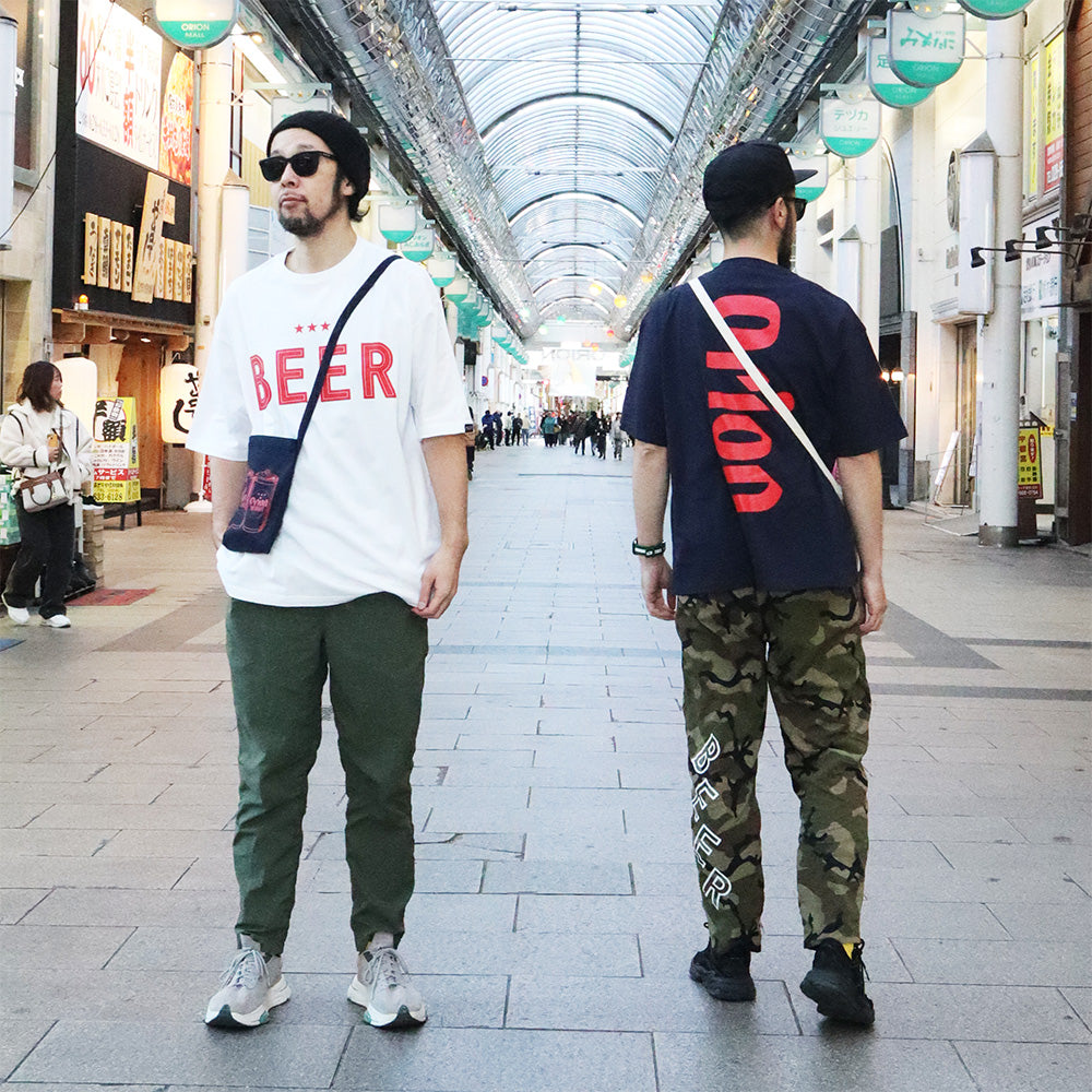 BEERロゴTシャツ　WHITE
