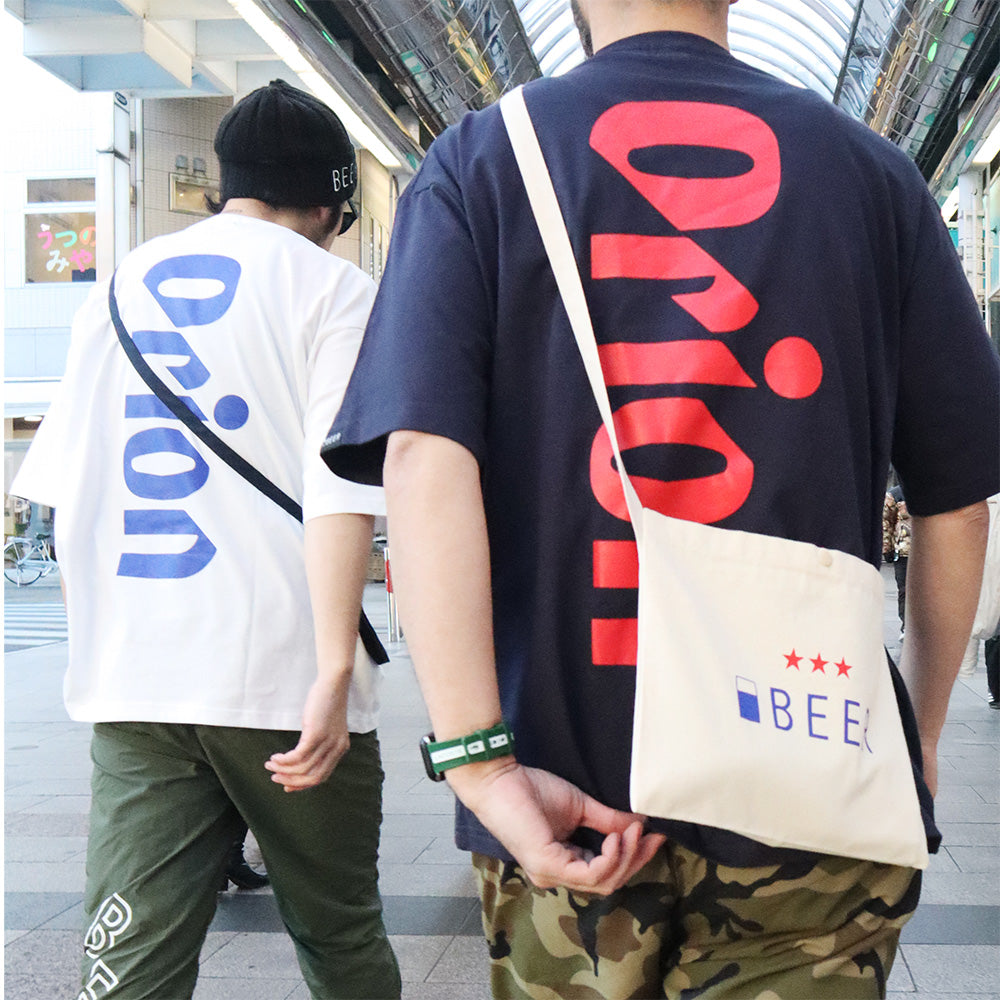 BEERロゴTシャツ　WHITE