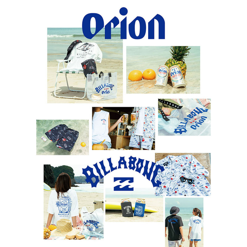 【BILLABONG × ORION】Tシャツ RECYCLE ME （カラー：BLACK）