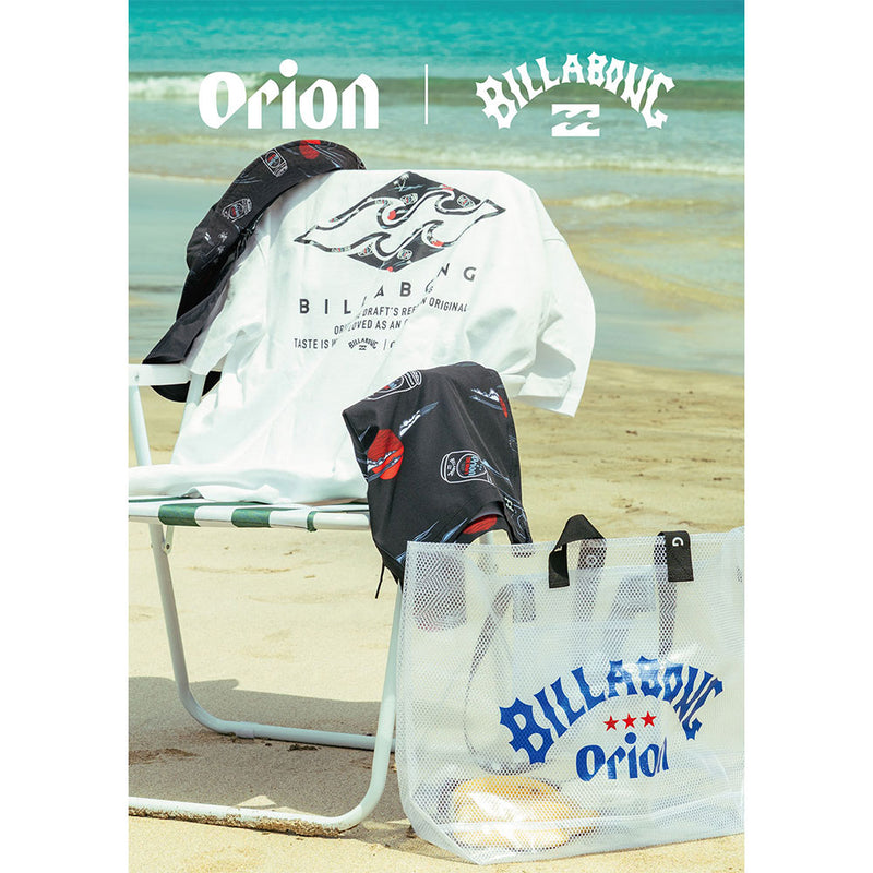 【BILLABONG × ORION】Tシャツ RECYCLE ME （カラー：BLACK）