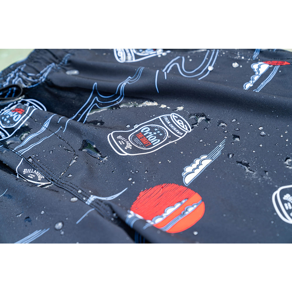BILLABONG × ORION】水陸両用ボードショーツ ブラック ビラボンコラボ