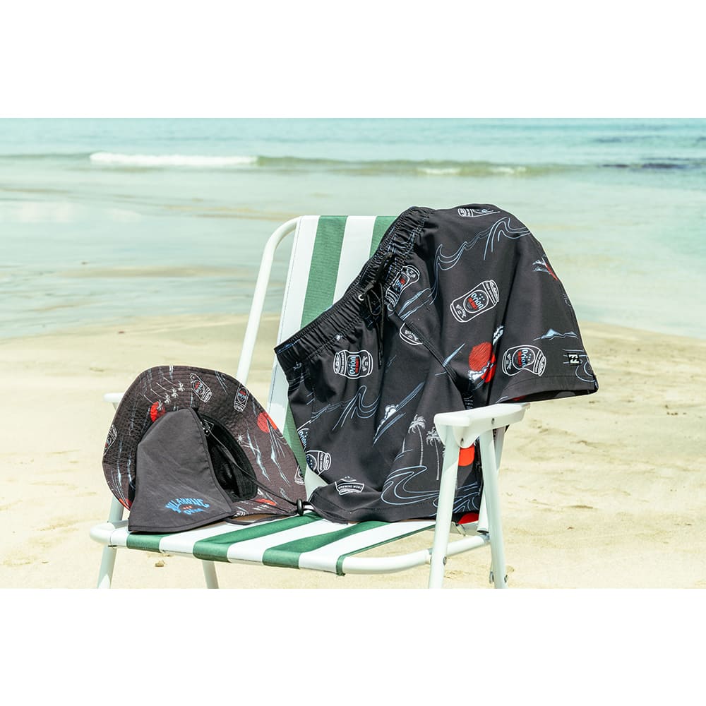 BILLABONG × ORION】水陸両用ボードショーツ ブラック ビラボンコラボ