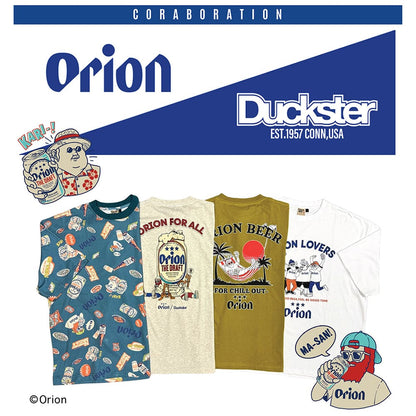 【Duckster × ORION】RELAXED FIT S/STEE（ハンモック） Tシャツ （カラー：マスタード）