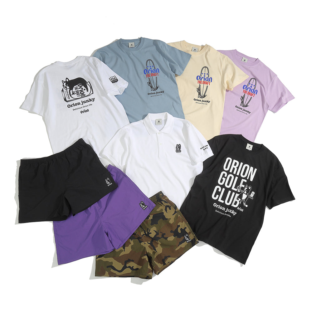 【JUNKY × ORION】　Tシャツ（SEEK） （カラー：アイボリー）
