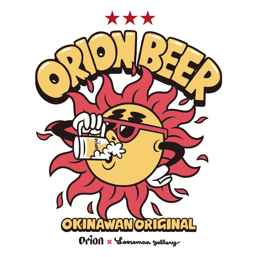 LOOSEMAN GALLERY×ORION SUNNY ステッカー