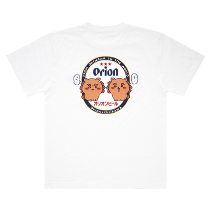 オリオンビール×ちいかわ　シーサーのおみやげやさん Tシャツ  （ア...ぅん･･･）  S～２XL