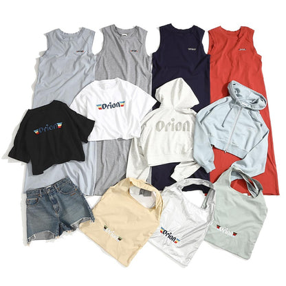 ORION×Ungrid ショートジップパーカー(ASH）