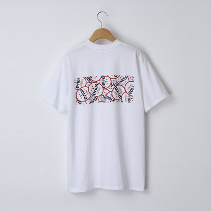 ORION PATTERN PRINT Tシャツ カラー：WHITE【BEAMS DESIGNプロデュース】