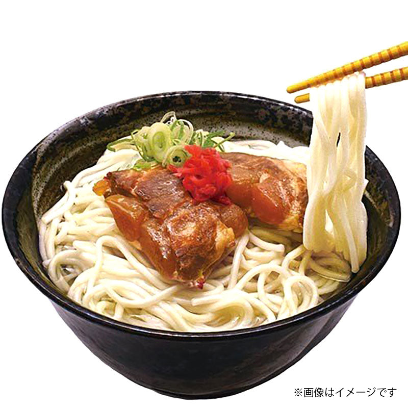 【与那覇製麺×オリオン】〆のソーキそばセット（生沖縄そば）×5食分