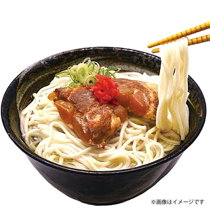 【与那覇製麺×オリオン】〆のソーキそばセット（生沖縄そば）×5食分