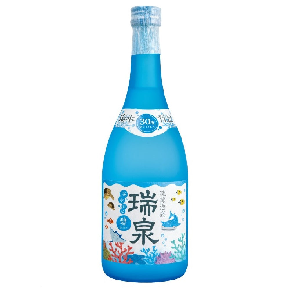 瑞泉『碧-blue-』 30度 720ml　瑞泉酒造(那覇市首里)【首里創業の泡盛特集】