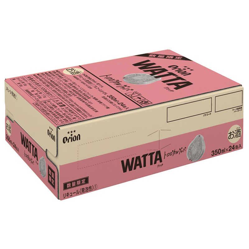 WATTA トロピカルグァバ 350ml 24缶入