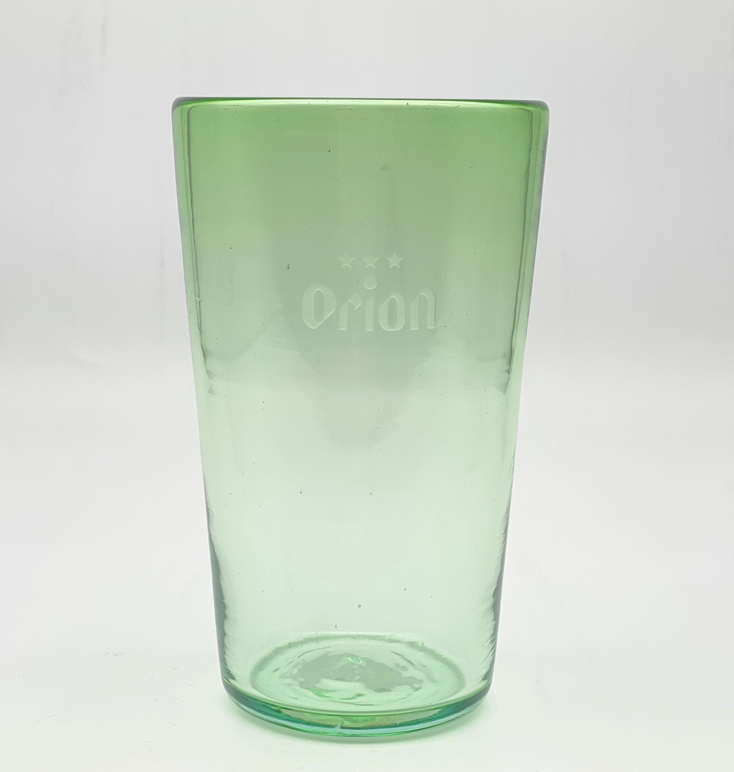 オリオンビール　Orion beer　希少　ロゴ　琉球ガラス　グラス　等　1式 琉球ガラス -燈人（ともしびと）- IPAグラス （カラー：ライト