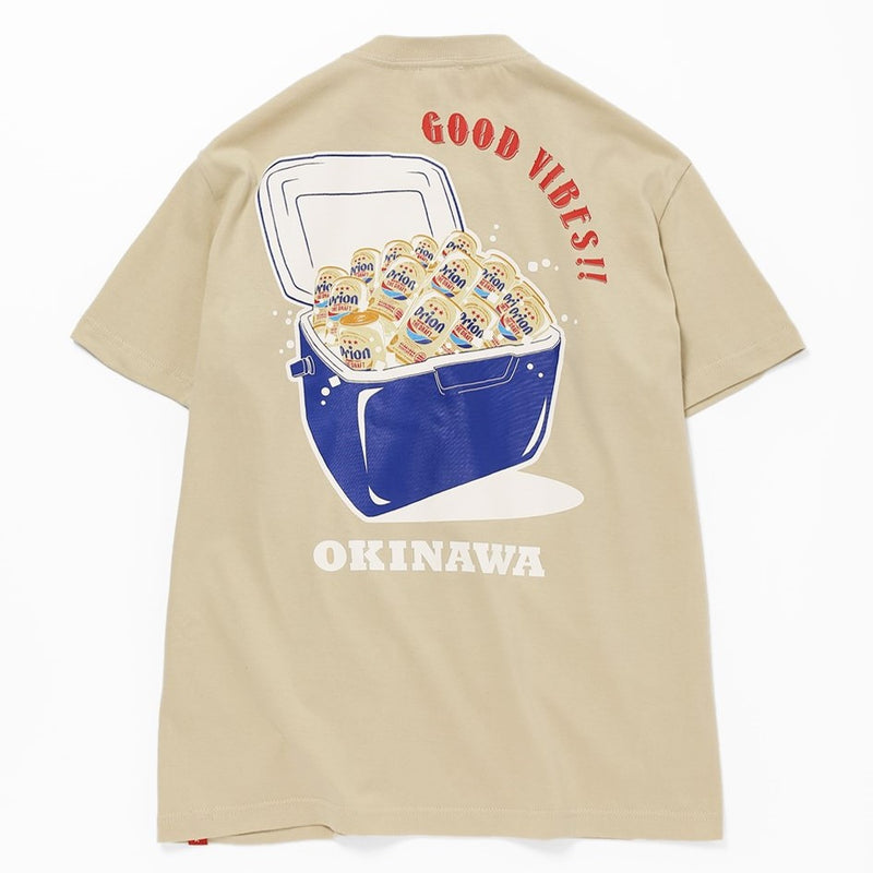 オリオンクーラーBOX Tシャツ サンドベージュ