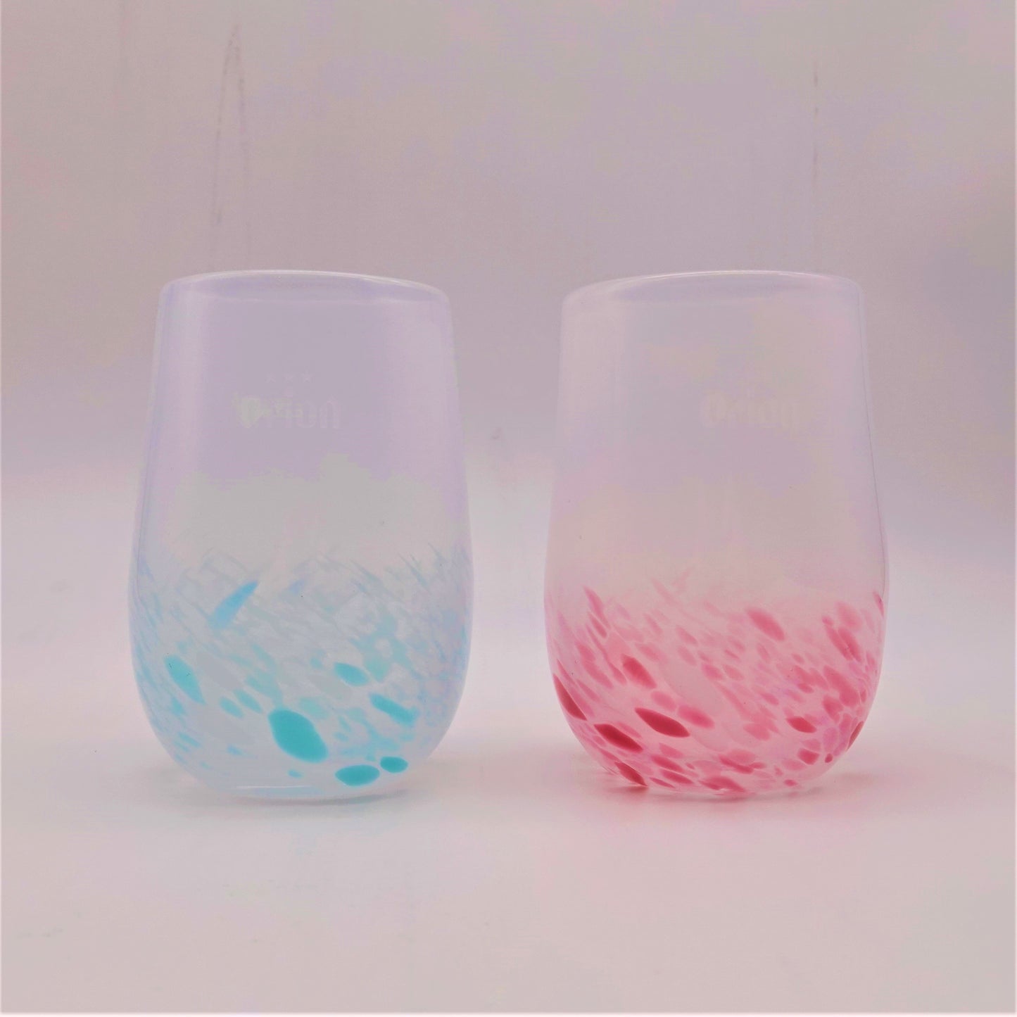 【オリオン公式通販限定】琉球ガラス ビアグラス ～八重岳桜～（約300ml）