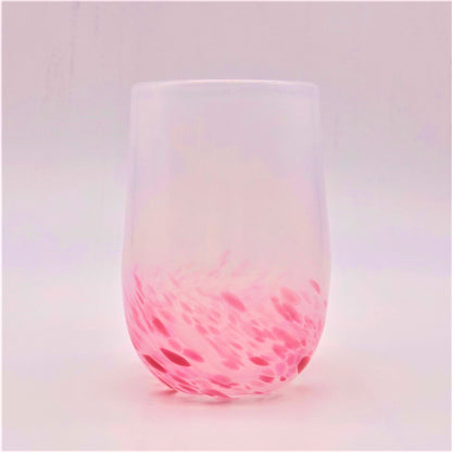 【オリオン公式通販限定】琉球ガラス ビアグラス ～八重岳桜～（約300ml）