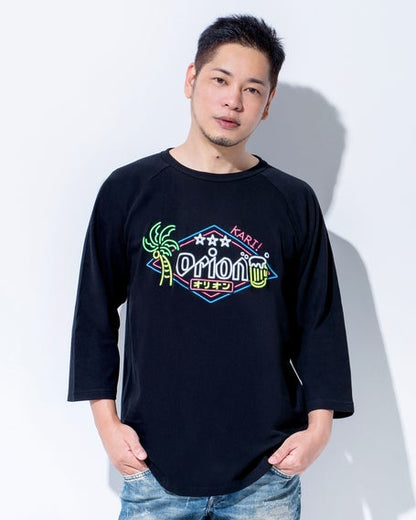 オリオンネオンサイン七分袖Tシャツ