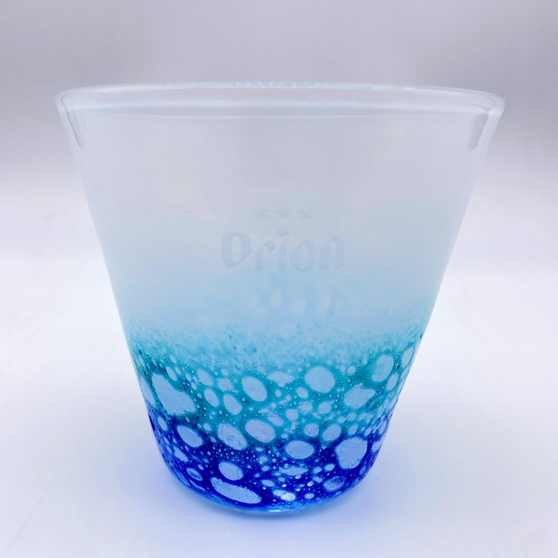 【オリオン公式】琉球ガラス ビアグラス ～やんばる海景～（約210ml）