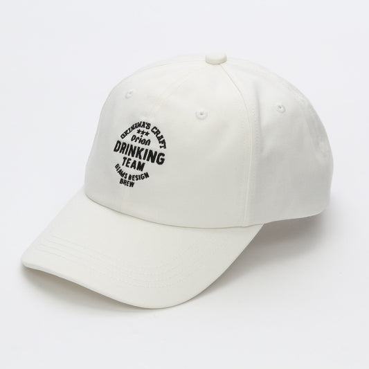【公式限定】オリオン “DRINKING TEAM” キャップ　カラー：WHITE