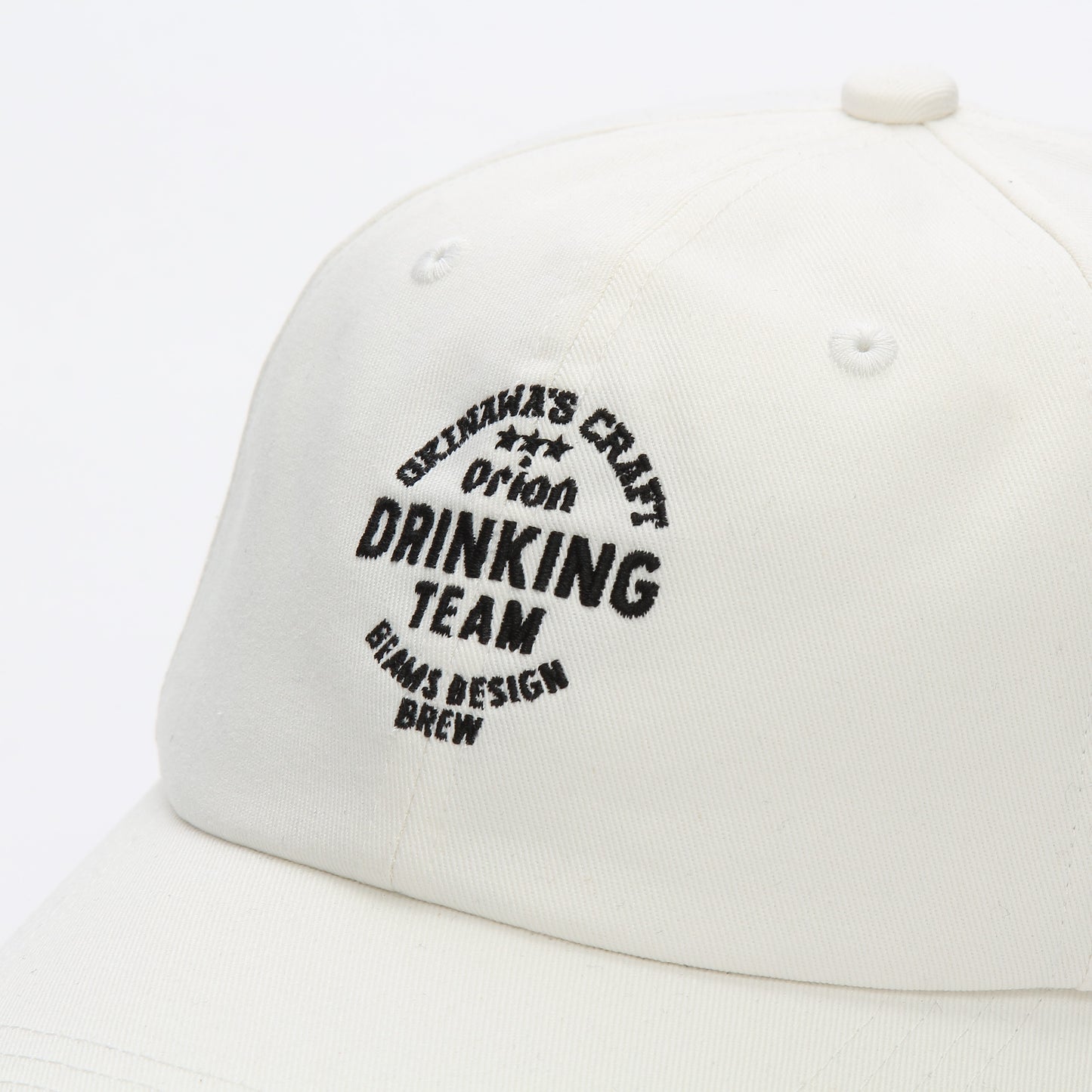 【公式限定】オリオン “DRINKING TEAM” キャップ　カラー：WHITE