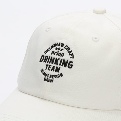 【公式限定】オリオン “DRINKING TEAM” キャップ　カラー：WHITE